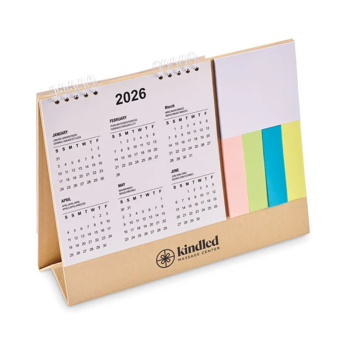 MO2756 - Calendrier de bureau avec mémo – Image 3