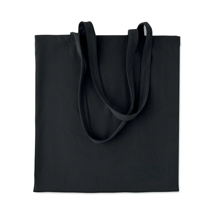MO2874 - Sac shopping en velours côtelé