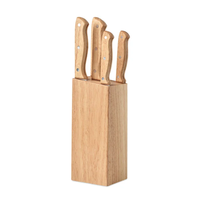 MO6308 - Set de 5 couteaux dans socle