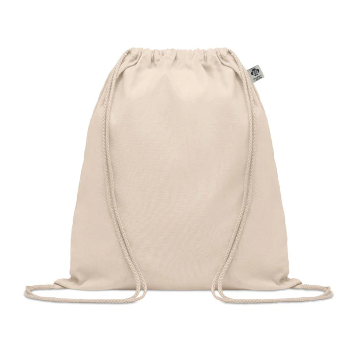MO6354 - Sac à cordon en coton organique