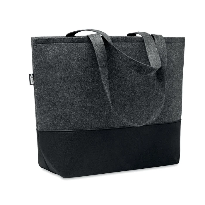 MO6455 - Sac shopping en feutre RPET