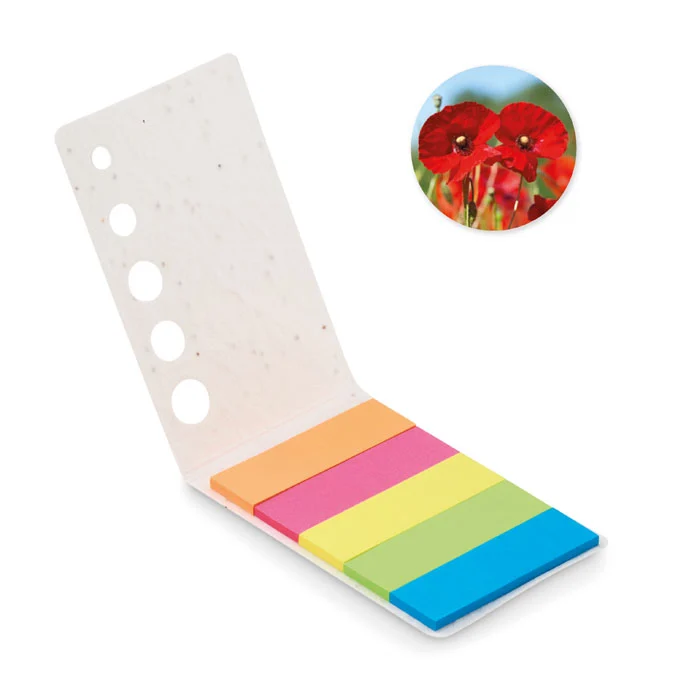MO6511 - Notes adhésives en papier à pla