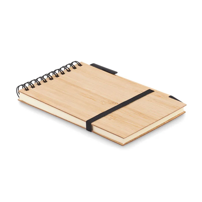 MO6528 - Set de bloc-notes A6 en bambou