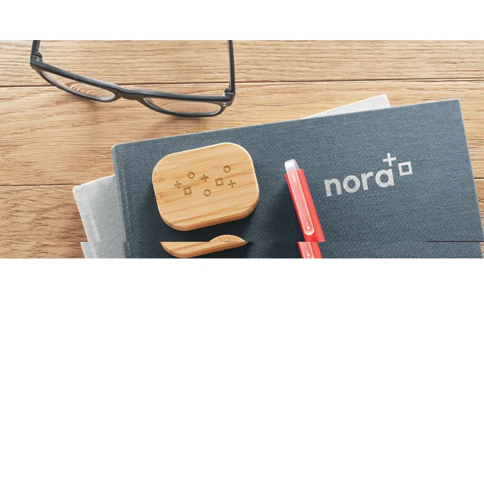 MO6780 - Écouteurs TWS étui en bambou – Image 5