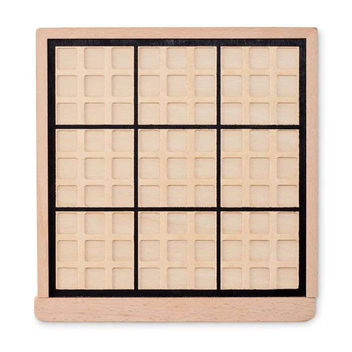 MO6793 - Jeu de plateau sudoku en bois – Image 3
