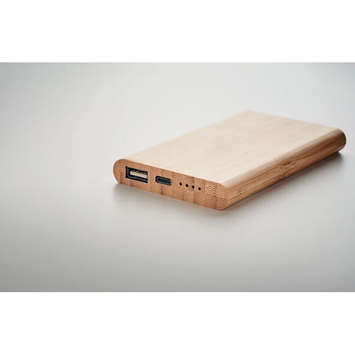 MO6814 - Powerbank bambou de 4000 mAh – Image 4