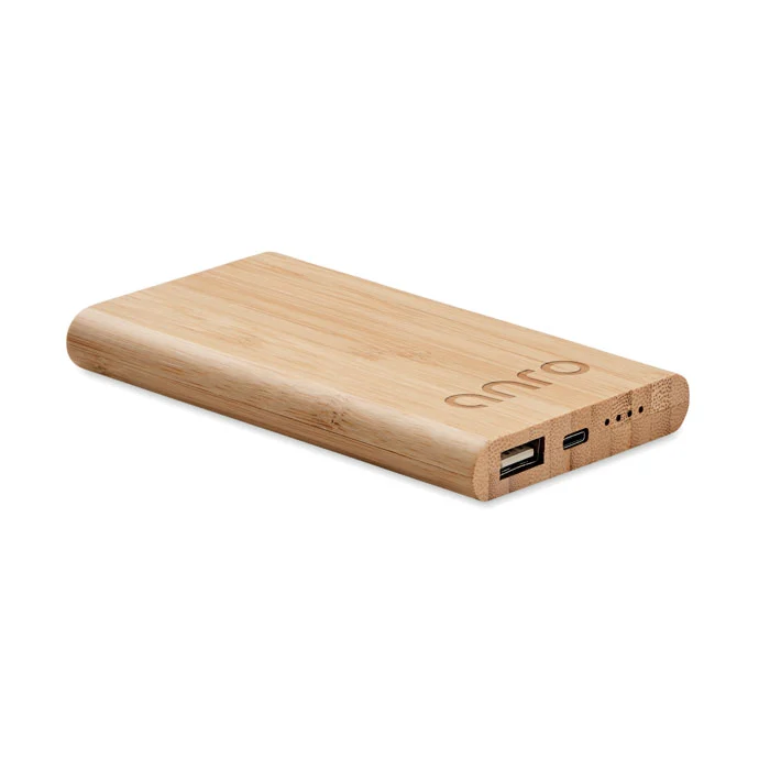 MO6814 - Powerbank bambou de 4000 mAh – Image 3