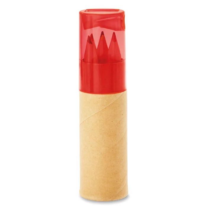 MO8580 - Tube de 6 crayons de couleur – Image 4