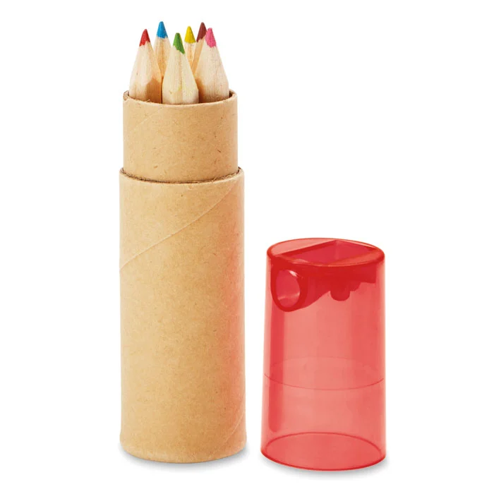 MO8580 - Tube de 6 crayons de couleur – Image 3