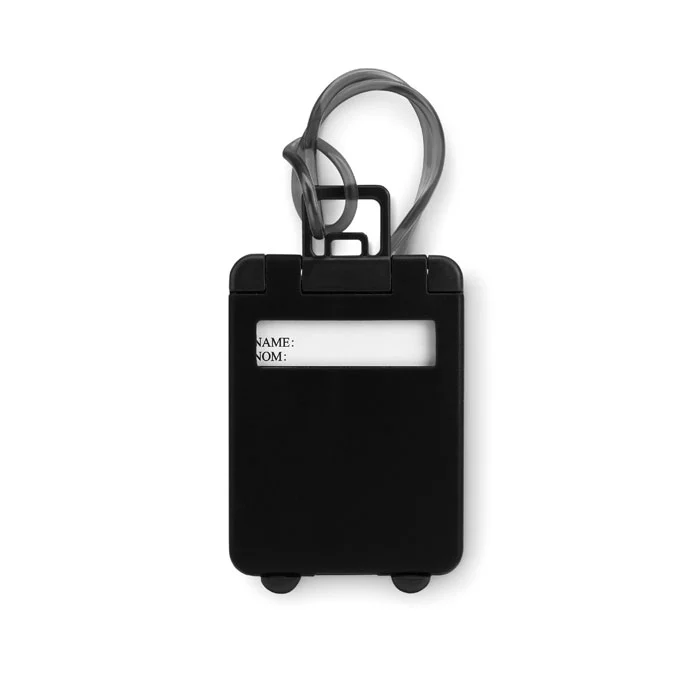 MO8718 - Étiquette de bagage en plastiq