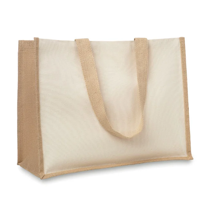 MO8967 - Sac de courses en toile de jute et