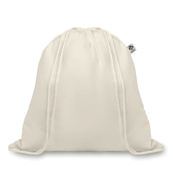MO8974 - Sac à cordelette en coton bio
