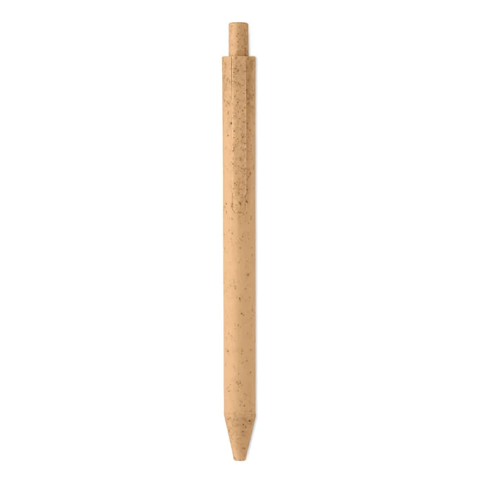MO9614 - Stylo poussoir blé paille PP. – Image 24