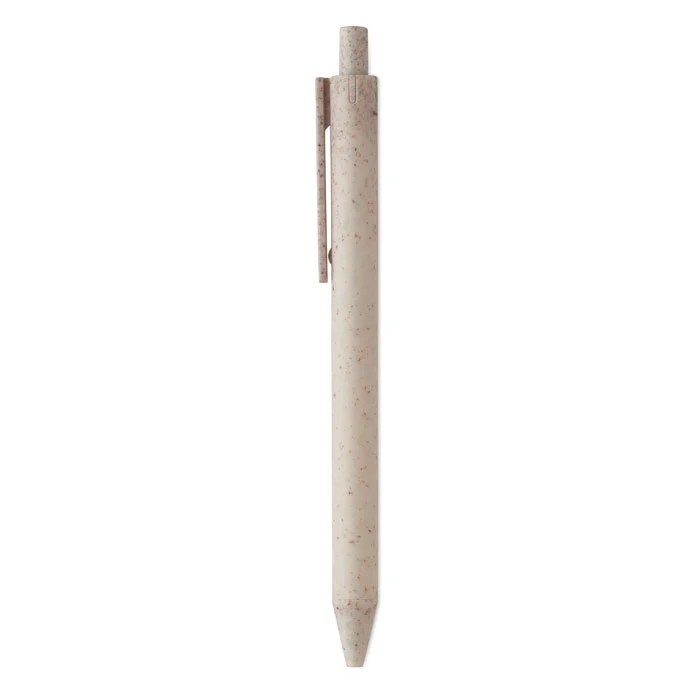 MO9614 - Stylo poussoir blé paille PP. – Image 30