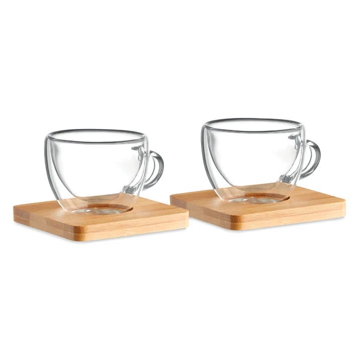 MO9709 - 2 verres expresso double paroi