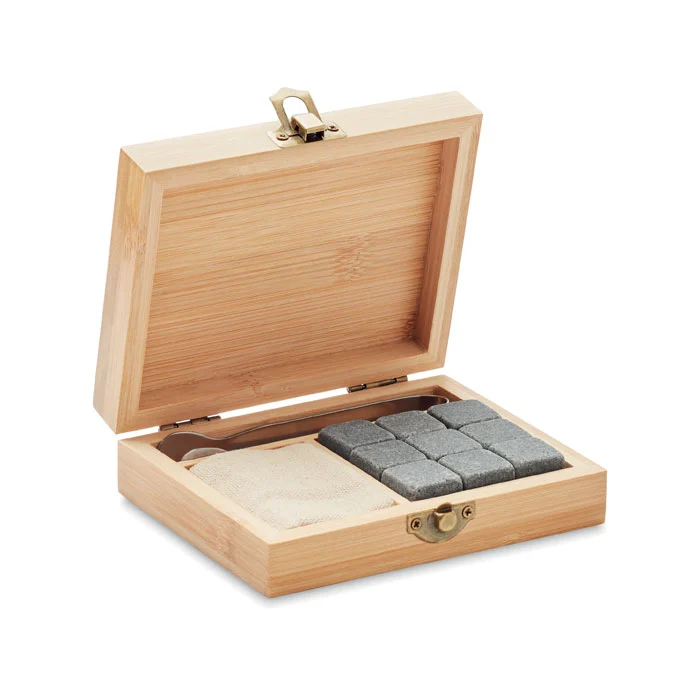 MO9942 - Set whisky avec boîte bambou