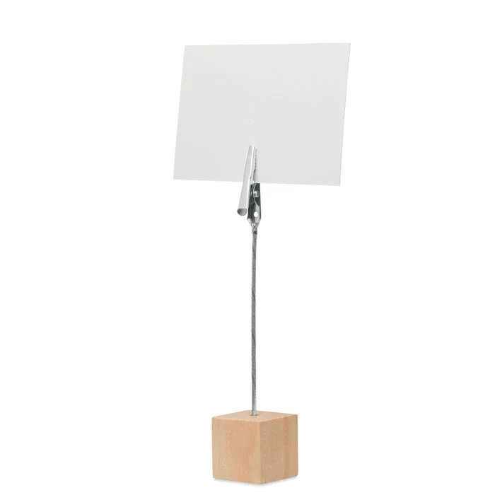 MO9947 - Clip mémos en bois de pin