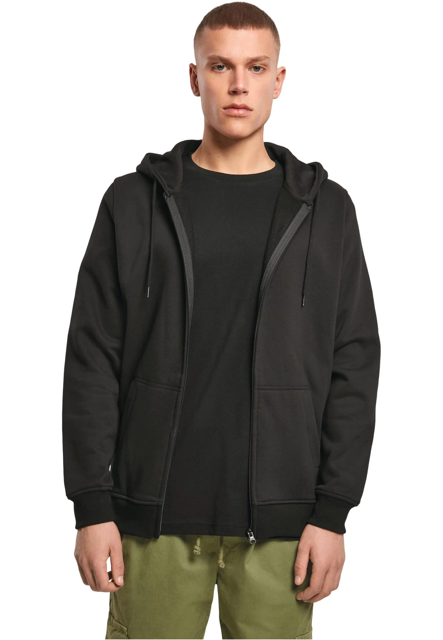 BY012 - Sweat zippé capuche lourd