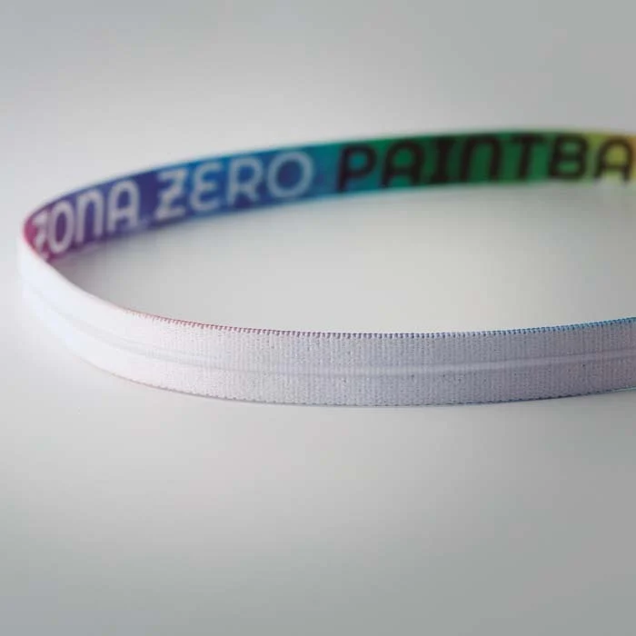 MH3002 - Bandeau sport imprimé en quadri. – Image 3