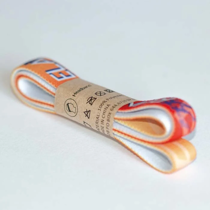 MH3002 - Bandeau sport imprimé en quadri. – Image 4