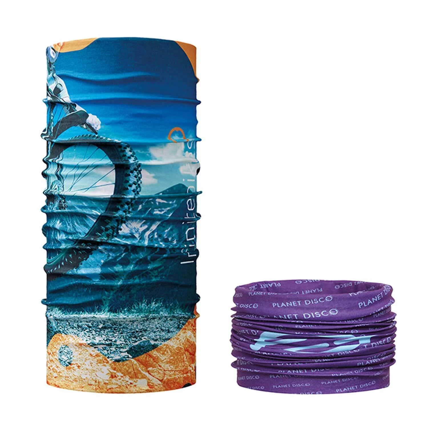 ML3003 - Foulard multifonctions en polyester avec impression sur toute la surface.