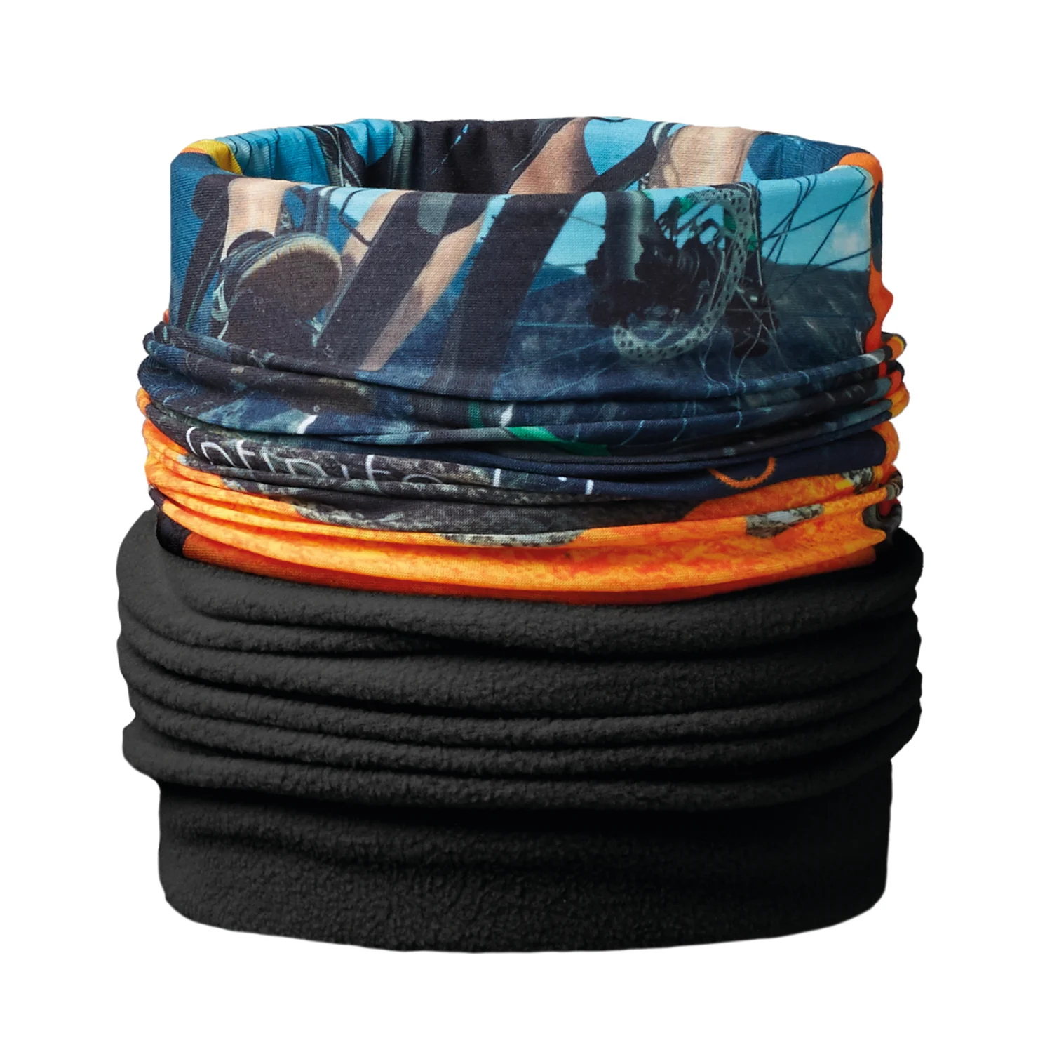 ML3006 - Foulard multifonctions en polyester avec polaire. – Image 4