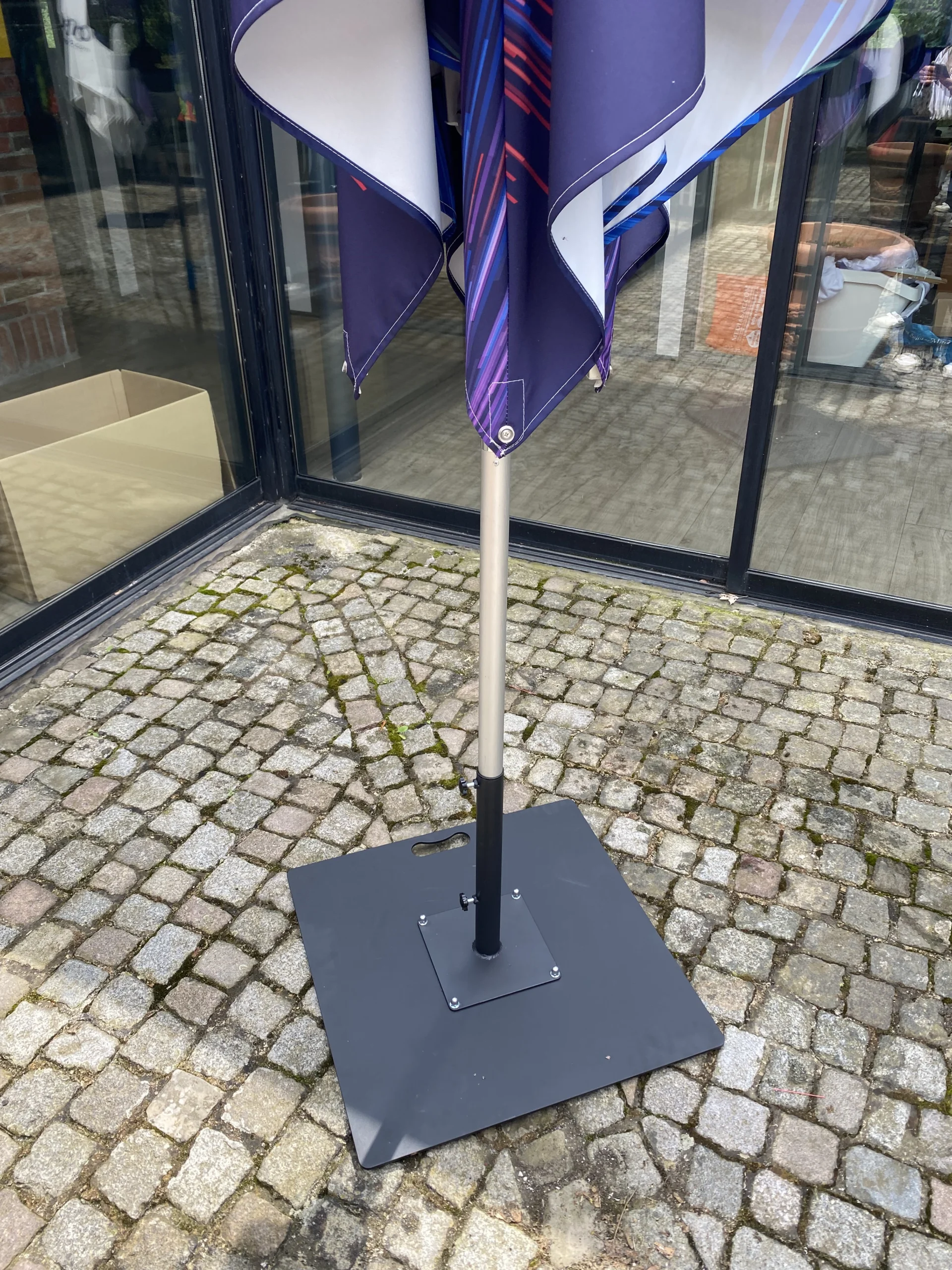 Parasol aluminium carré de 2x2m – Image 5