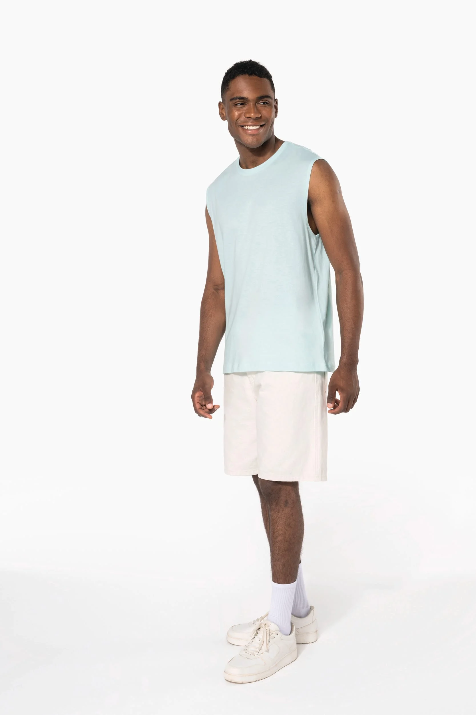 K3022ORG - T-shirt sans manches Bio150 homme – Image 5