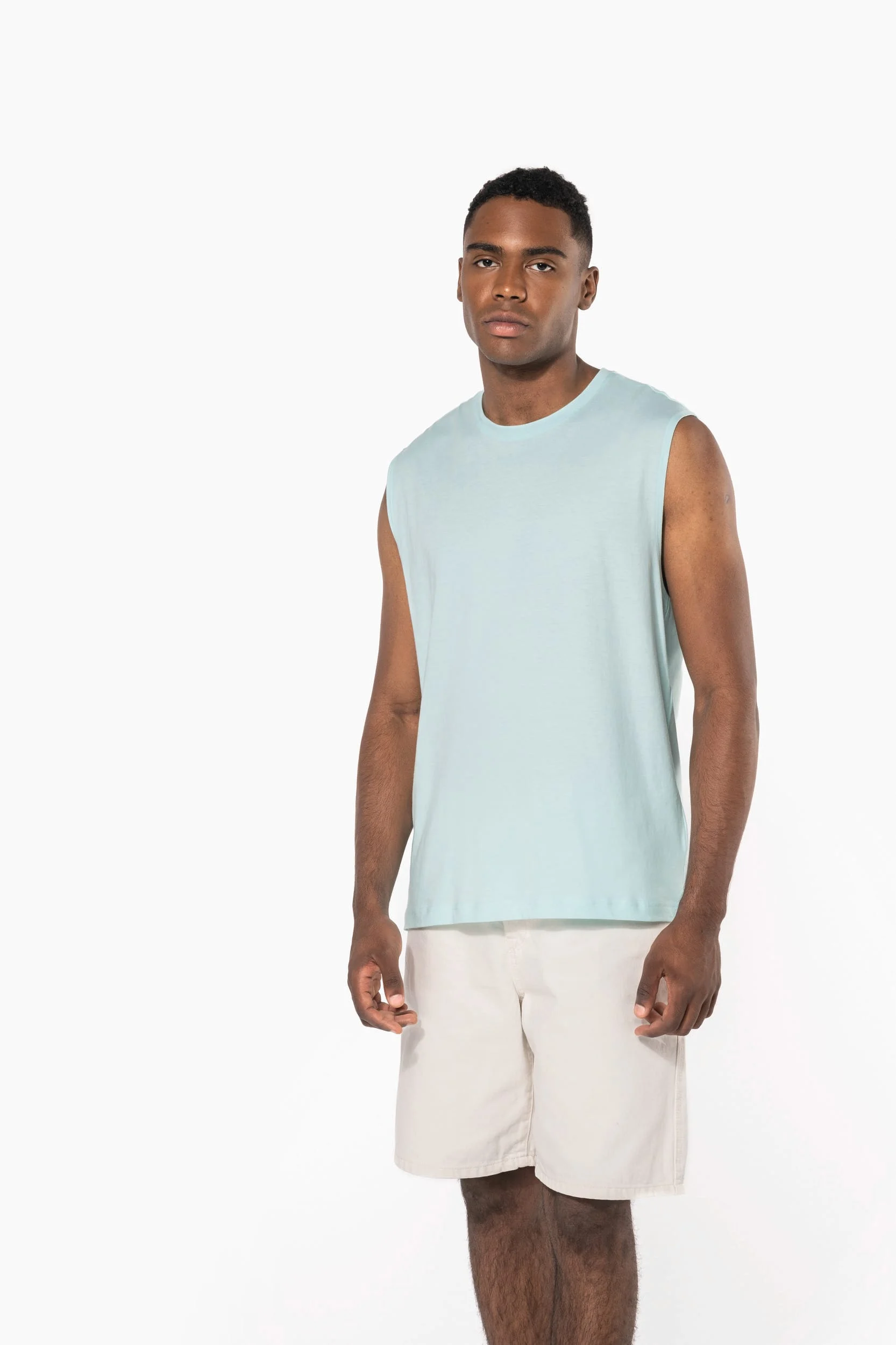 K3022ORG - T-shirt sans manches Bio150 homme – Image 3