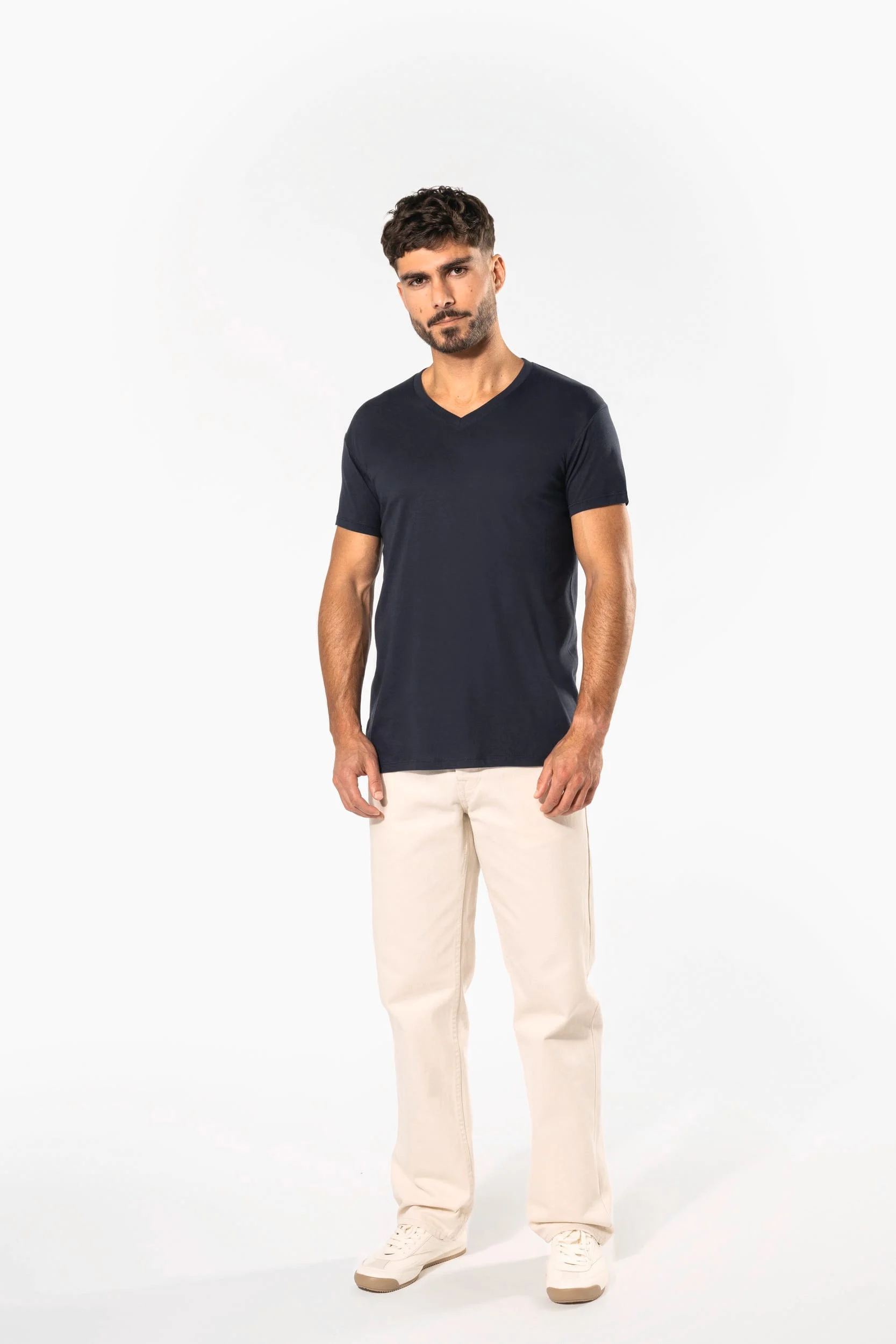 K3028ORG - T-shirt Bio150 col V homme – Image 23