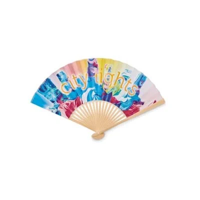 MPFN03 - Eventail en bambou en quadrichromie – Image 3