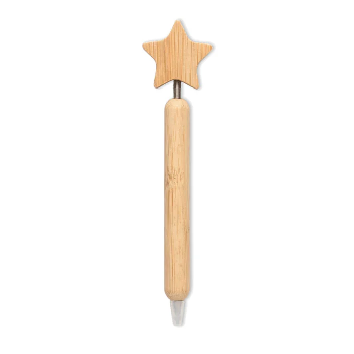 CX1581 - Stylo à bille étoile en bambou