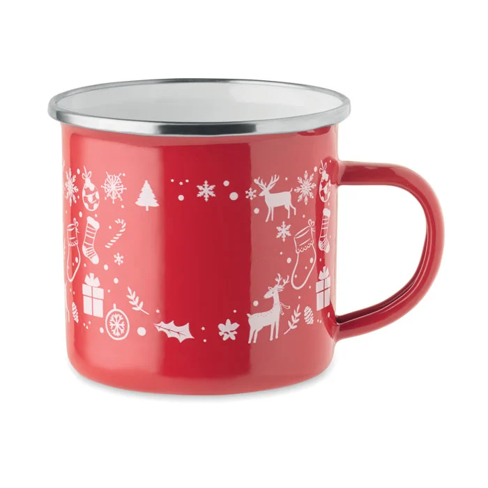 CX1595 - Mug de Noël en émail 300ml – Image 2