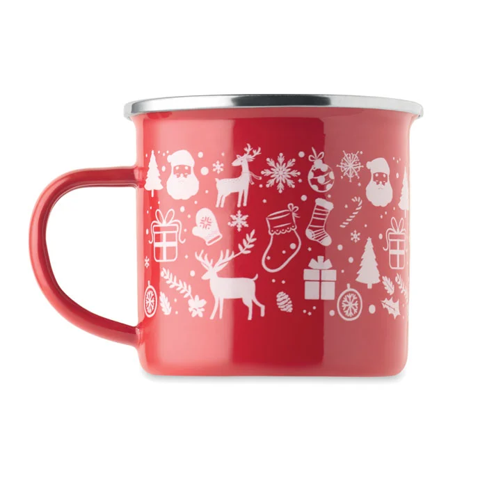 CX1595 - Mug de Noël en émail 300ml – Image 4