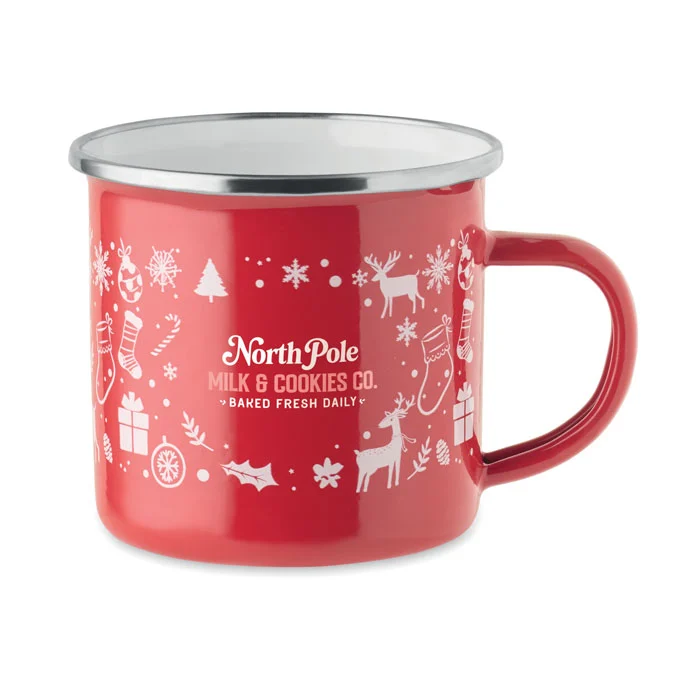 CX1595 - Mug de Noël en émail 300ml – Image 5