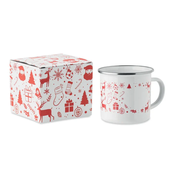 CX1595 - Mug de Noël en émail 300ml – Image 7