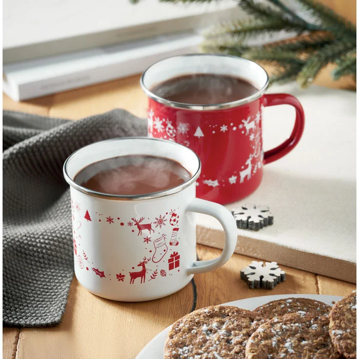 CX1595 - Mug de Noël en émail 300ml – Image 11