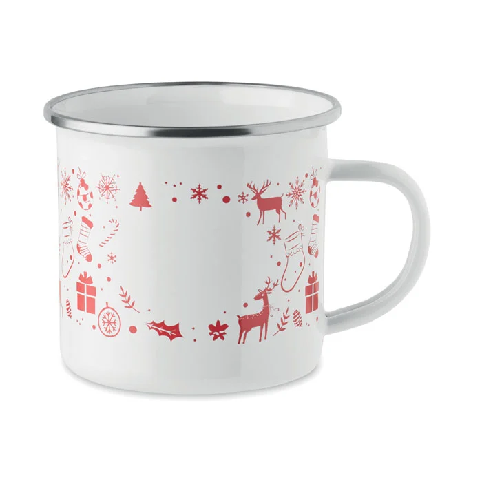 CX1595 - Mug de Noël en émail 300ml – Image 8