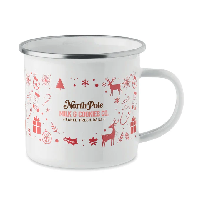 CX1595 - Mug de Noël en émail 300ml – Image 12