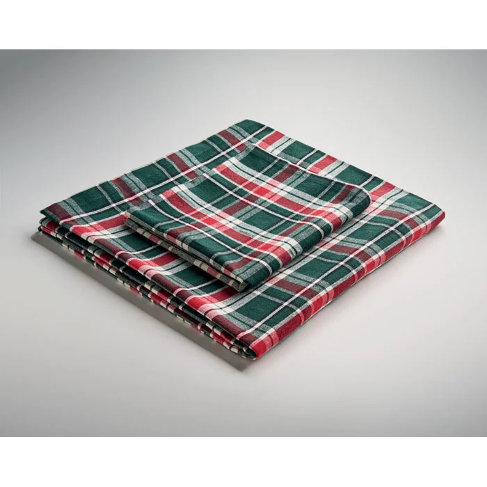 CX1599 - Nappe à carreaux en coton. – Image 4