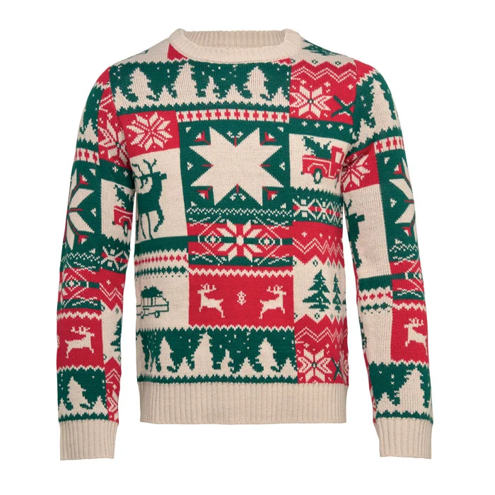 CX1601 - Pull de Noël tricoté S-M