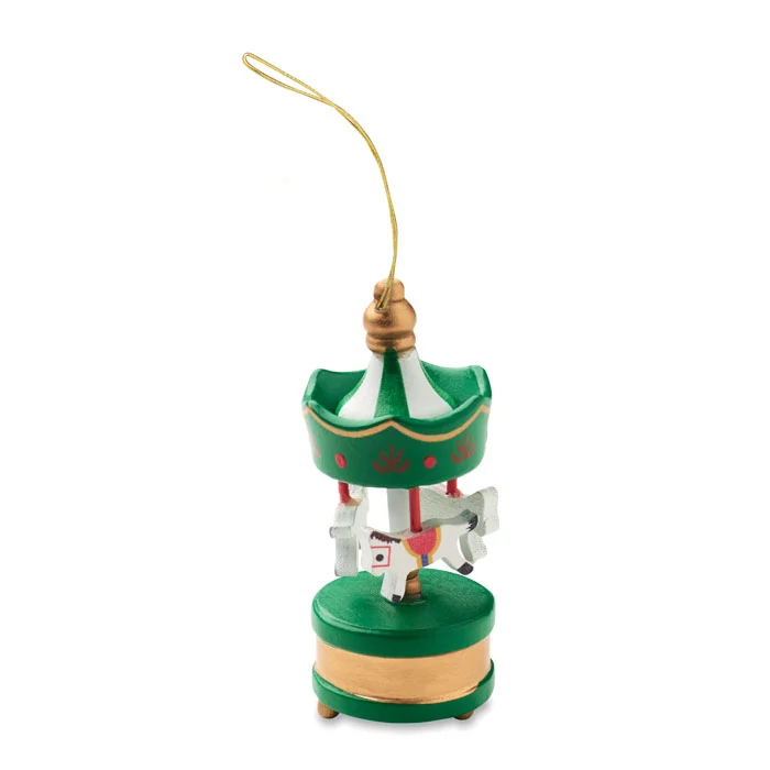 CX1604 - Carrousel en bois décoratif – Image 7