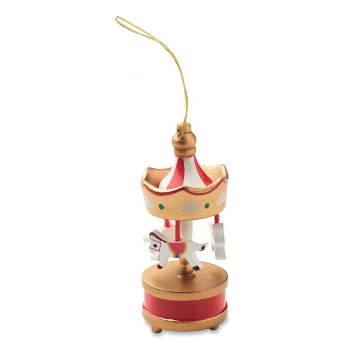 CX1604 - Carrousel en bois décoratif – Image 12