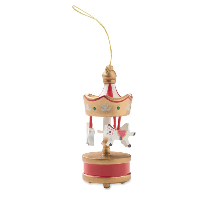 CX1604 - Carrousel en bois décoratif – Image 15