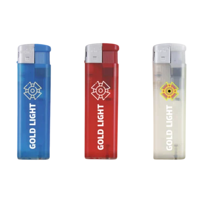 Briquet transparent électronique