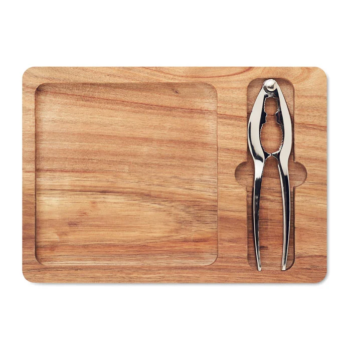 MO2627 - Set de casse-noix en acacia – Image 4