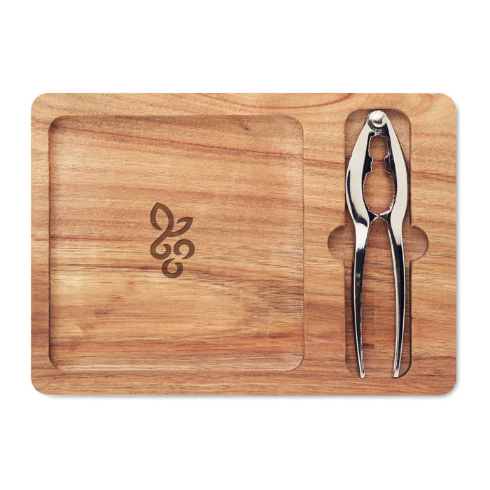MO2627 - Set de casse-noix en acacia – Image 6