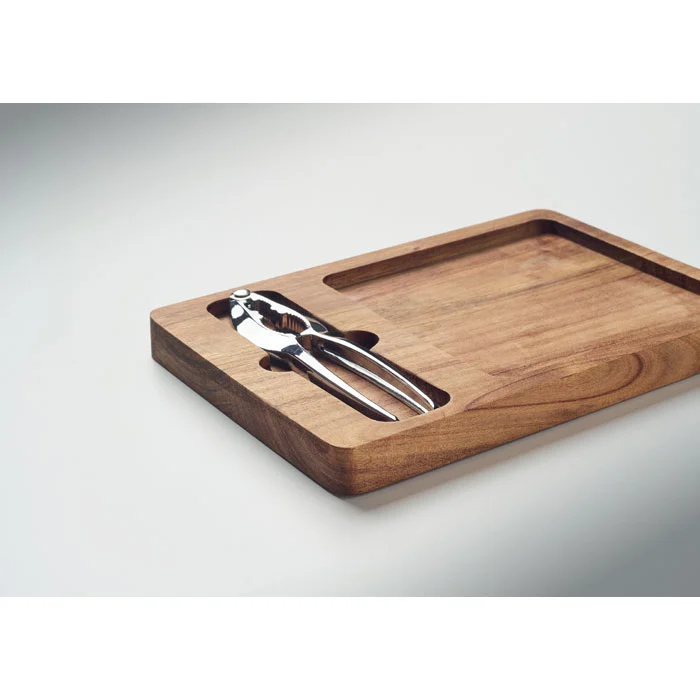 MO2627 - Set de casse-noix en acacia – Image 3