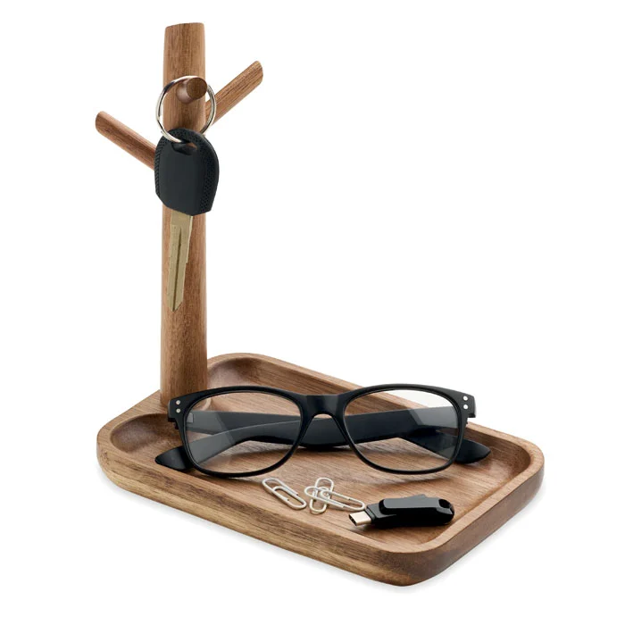 MO3109 - Vide poches en bois d'acacia – Image 2