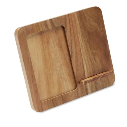 MO3138 - Cadre acacia et chargeur 15W